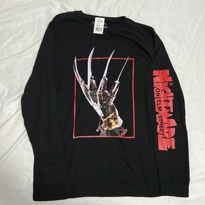 Nightmare on elm street long sleeve shirt size M